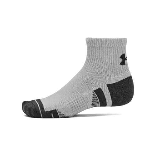 Image of Under Armour Unisex UA Performance Tech 3pk Qtr Socks