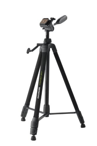 Image of Cullmann - 51381 - Primax 380 Tripod with compact 3-way Head and Quick Release Unit (159 cm Extension Height, Weight 153 g, Maximum Load 3.5 kg)