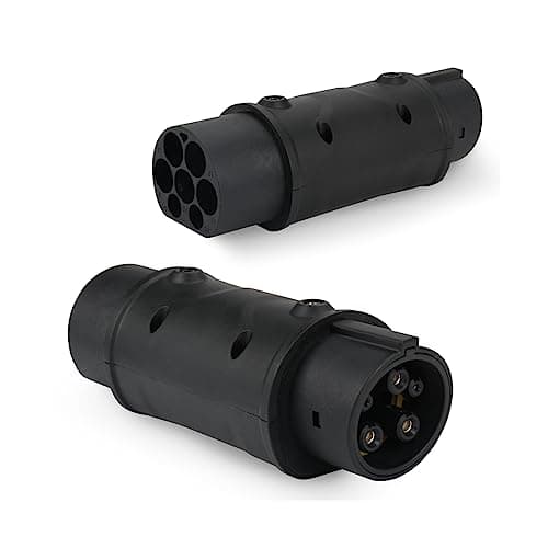 Image of Opaltool Type 2 to Type 1 Ev Charging Cable Car Charger Adapter, IEC 62196 to SAE J1772 Car Charger Converter Electric Vehicles Charging Adapter