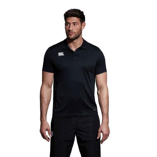 Image of Canterbury Club Dry Men's Polo Shirt, black, M