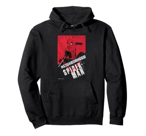 Image of Marvel Spider-Man: No Way Home Friendly Neighborhood Hero Pullover Hoodie