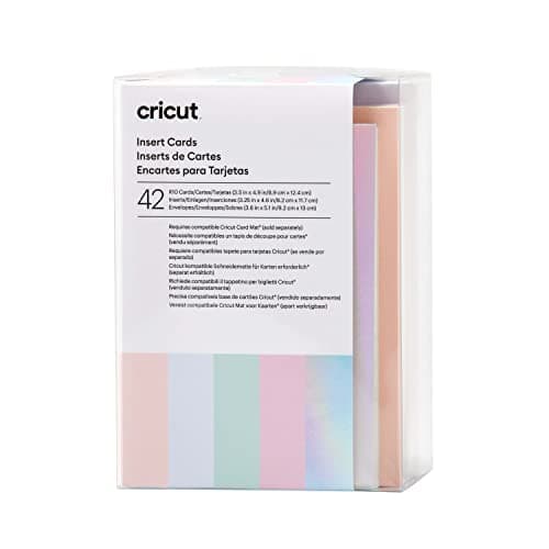 Image of Cricut Insert Cards R10, Create Depth-Filled Birthday Cards, Thank You Cards, Custom Greeting Cards at Home, Compatible with Cricut Joy/Maker/Explore Machines, Princess Sampler (42 ct)
