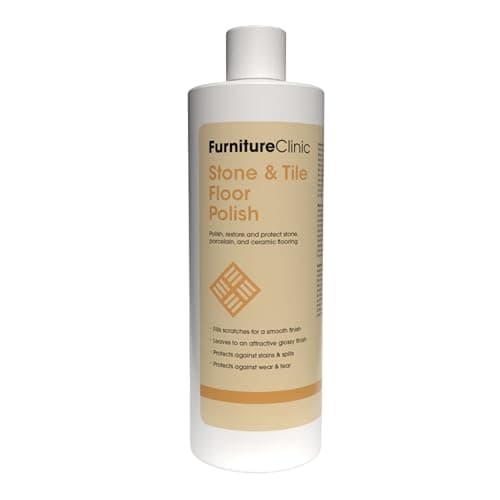 Image of Stone & Tile Floor Polish - Polishes to a Glossy Sheen - Protects Against Stains - Fills Scratches and Reduces Wear & Tear – For All Types of Natural Stone, Porcelain & Ceramic Floors - 500ml