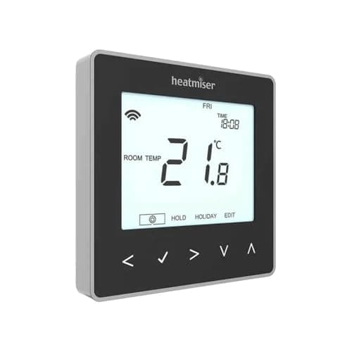 Image of Heatmiser neoStat-12V Programmable Thermostat (12V system) Sapphire Black
