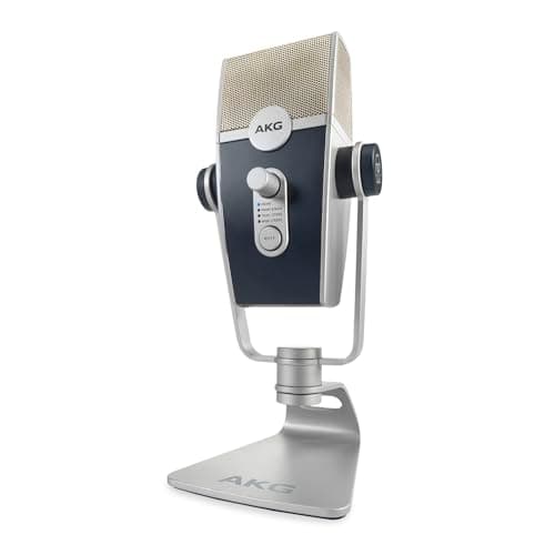 Image of AKG Pro Audio Lyra Ultra-HD, Four Capsule, Multi-Capture Mode, USB-C Condenser Microphone for Recording and Streaming