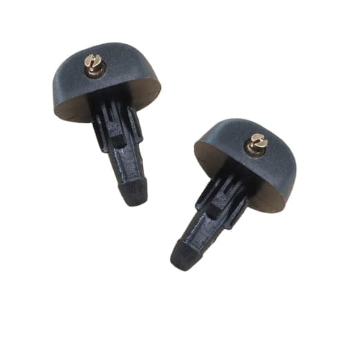 Image of Baceyong 1 Pair of Car Front Mist Type Washer Jets Compatible with Citroen C3 / C4 Compatible with Peugeot 306/307 / 308, Windscreen Water Washer Spray Jets, 6438V8