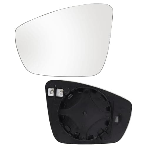 Image of Mingke Wing Mirror Glass Heated Left for VW Polo 6R 6C 2009-2017 UP since 2016 Passenger Side Mirror Replacement