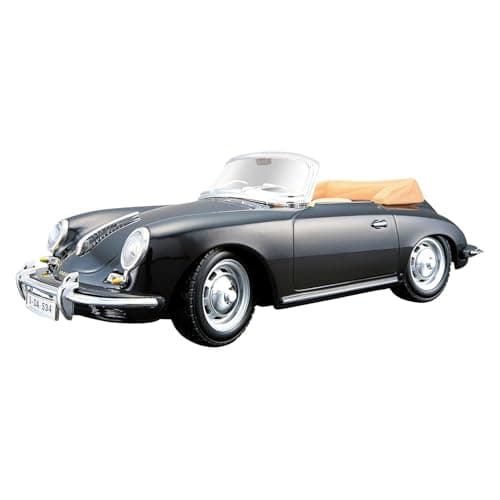 Image of Bburago 18-22078 Bijoux Collezione 1:24 Porsche 356B Cabriolet 1961 Red
