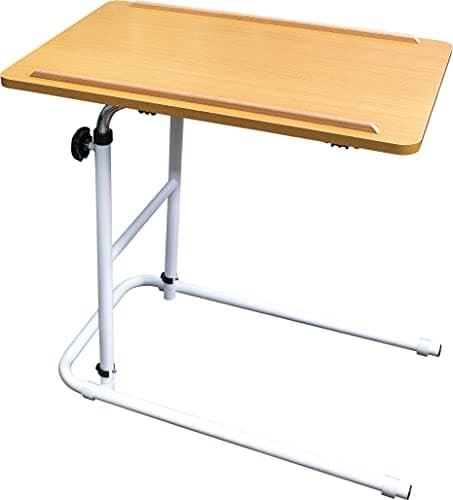 Image of Aidapt Overbed Table without Castors - convenient, mobile table for use around the home