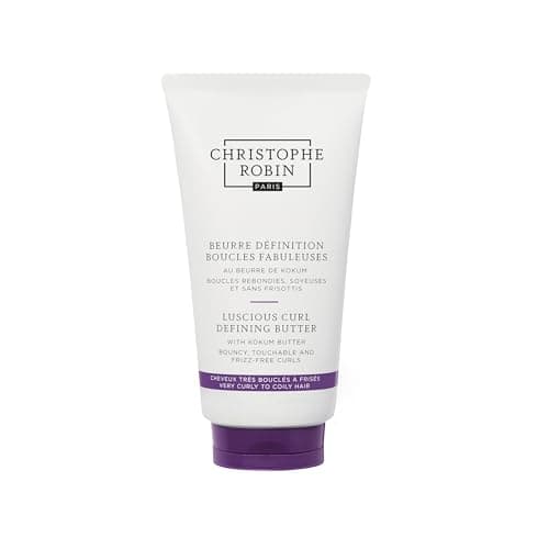 Image of Christophe Robin New Luscious Curl Butter with Kokum Butter 150ml – Intense Hydration & Curl Definition, Nourishes & Softens Curly Hair, Frizz Control & Shine