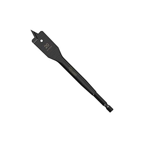 Image of 1 x SabreCut SCRIW20_1 20mm x 152mm Impact Rated Flat Wood Spade Bit for Softwood Hardwood Chipboard
