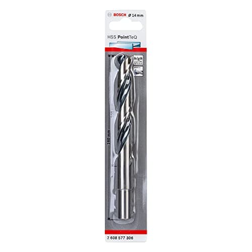 Image of Bosch Professional PointTeQ HSS Twist Drill Bit (for metal, reduced shank, 14 x 108 x 160 mm, accessories for drill driver), ø 14 mm