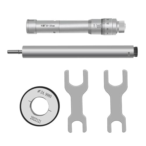 Image of Three-Claw Inner Diameter Micrometer Three-Point Internal Measurement Inner Diameter Micrometer Aperture 0.005mm(30-35mm)