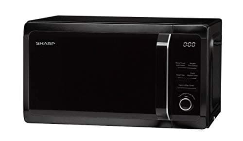 Image of Sharp R664KM Grill Microwave, 20 Litre capacity, 800W, Black