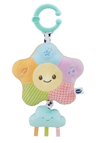 Image of VTech Baby Soothing Sounds Star, Calming Nature Sounds and Songs, Sensory Toy with Colours and Textures, Gift for Ages 0, 3, 6 Months +, English Version