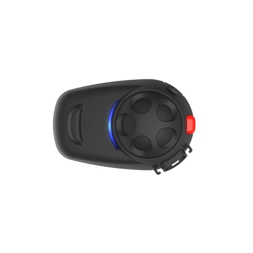 Image of Sena SMH5-10 SMH5 Bluetooth Motorcycle Scooter Communication System, Black, Single Pack