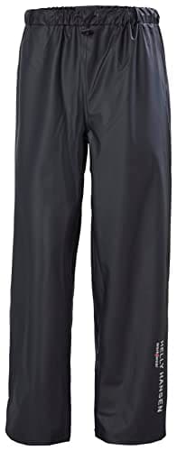 Image of Helly Hansen Mens Voss Waterproof Rain Trousers, Navy, M UK