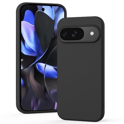 Image of Case for Google Pixel 9 Case/Google Pixel 9 Pro Phone Case, Soft-Touch, Shockproof, DustProof, Anti-skid Full Body Armour Phone Cover(Black)