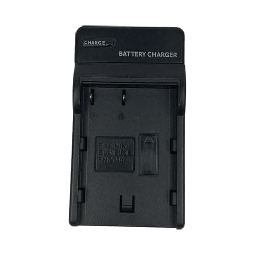Image of AC Wall Camera Battery Charger for EN-EL3, ENEL3, EN-EL3A, ENEL3A, EN-EL3E, MH-18 MH-18A, MH-19, Fits models: D100,D100 SLR,D200,D300,D300s,D50,D70,D70s,D80,D90,DSLR D700,E880