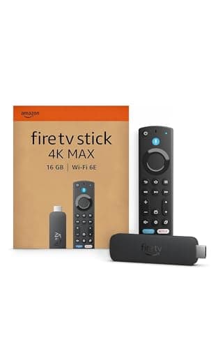 Image of Amazon Fire TV Stick 4K Max (Newest gen), supports Wi-Fi 6E, Ambient Experience