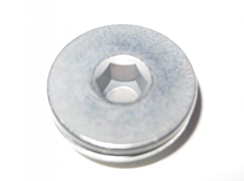 Image of BMW Drain Core Plug Screw Bolt M22 x 1.5 x 9 mm 7558632 11117558632 Genuine