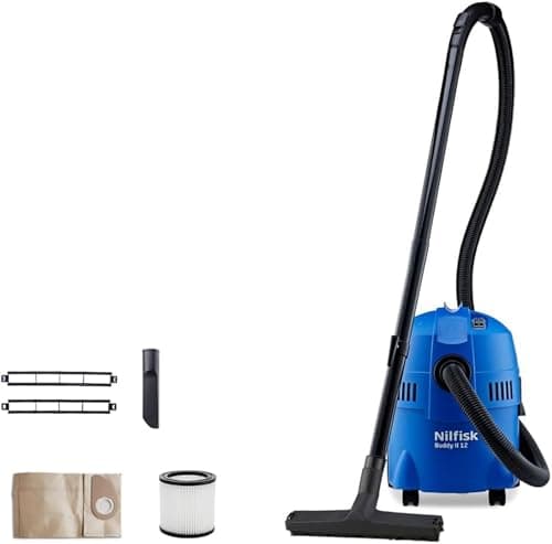 Image of Nilfisk Buddy II 12L Wet and Dry Vacuum Cleaner - EU PLUG (1200 W)