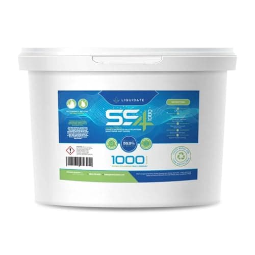 Image of Liquidate - SS4 Recyclable Bucket Wipes - 1000 Extra Large Sheets | Hand & Surface Wipes | Eco-Friendly | Perfect for Homes, Offices, Gyms | Lemon Scent