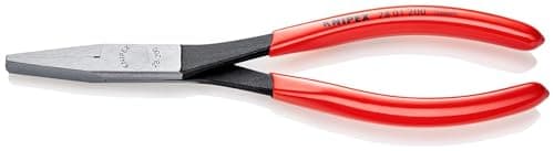Image of KNIPEX Long Reach Needle Nose Pliers with Plastic Coating 200 mm, 28 01 200