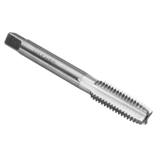 Image of sourcing map Hand Plug Tap M12 x 1.75 H2 Metric Thread Plug Style Taps Straight Flute Screw Tapping Threading Tool 9CrSi Alloy Tool Steel