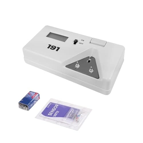 Image of VOANZO Iron Tip Thermometer 191 Soldering Temperature Tester Electrical Soldering Iron Tip Thermometer with Digital Display Precision Sensor Line Tool Parts & Accessories