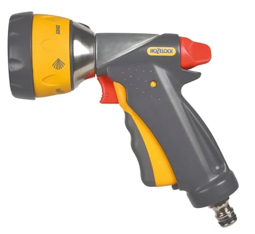 Image of HOZELOCK - Multi-Jet Spray Gun Ultramax Pro Metal : For Intensive Watering, Ergonomic and Extremely Robust (Metal Body), Locking Function and Flow Control: 7 Spray Patterns [2698 0000]