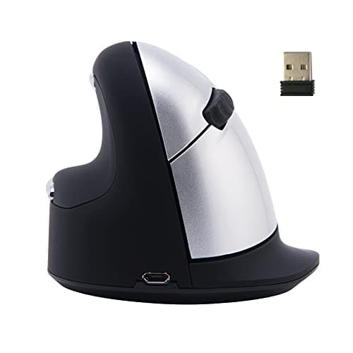 Image of R-Go HE Mouse - Ergonomic Mouse - Large (Hand Size above 185mm) - Left Handed - Wireless