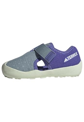 Image of adidas Unisex Baby Terrex Captain Toey Infant Shoes Kids, Magic Grey/semi Cobalt Blue/semi Cobalt Blue, 7 UK Child