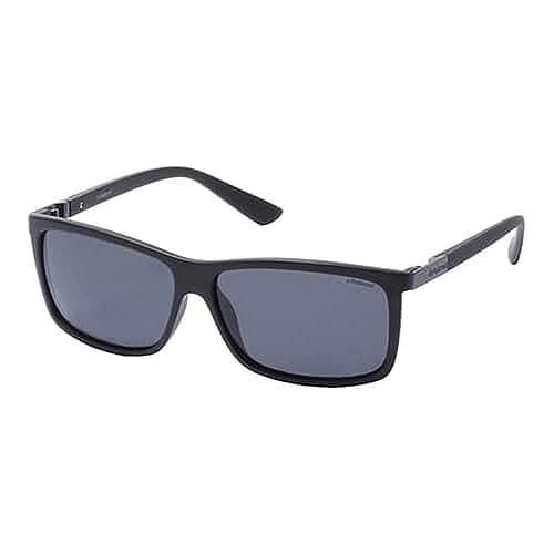 Image of Polaroid Men's P8346 Y2 Kih 59 Sunglasses, Black/Grey Pz, 7 1 4 UK