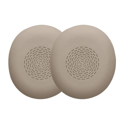 Image of kwmobile 2x Headphone EarpPads for Jabra Evolve 2 75 Replacement Ear Pads - Headphone Ear Covers - Gold