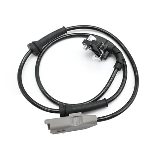 Image of JUUDDENPARTS 9665386880 Car Rear ABS Wheel Speed Sensor, Black Anti Lock Brake Wheel Speed Sensor, Replacement for Citroen C4 C4 Coupe C4 II DS4, Replacement for Peugeot 307 308, Replaces 4545L0