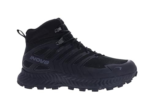 Image of INOV8 Roclite Mid GTX Women's Lightweight Walking Boots - Black/Dark Grey - 7 Wide