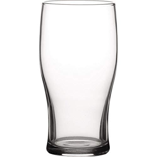 Image of Tulip Toughened 20oz Pint Beer Glass Strong Durable Glass - 4