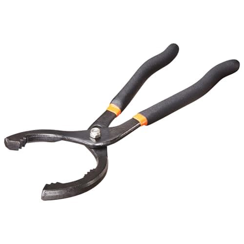 Image of Spurtar 12" Oil Filter Pliers, Adjustable Oil Filter Wrench, Fits Filters 64-115mm (2-1/2" to 4-1/2") for 4S Shop Auto Repair Mechanic DIY Generator Small Engine