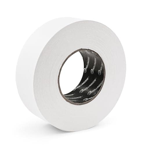 Image of ROLLINGDOG Plasterboard Paper Drywall Joint Tape, 50mm x 75m Masking Tape for Seam Corners Patch Wall Sheetrock Ceiling Crack Edge Protection, White