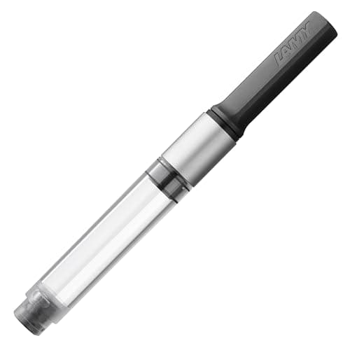 Image of Lamy Z27 converter in black fountain pens imporium, dialog, logo, aion, st, cp 1, studio, scala - for use with ink bottles - replacement for ink cartridges