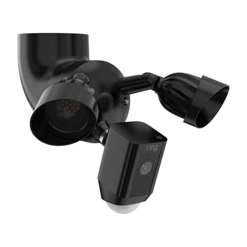 Image of Eave Mount for Ring Floodlight Cam Wired Plus & Floodlight Cam Wired Pro, Mounting Bracket for Blink Wired Floodlight Camera, Stand Holder for Wyze Floodlight v2/Pro, Floodlight Cam Accessories, Black