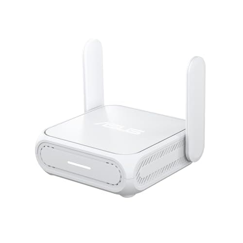 Image of ASUS RT-BE58 Go Dual-band WiFi 7 Travel Router, 3600 Mbps, 4G & 5G Mobile Tethering, Public WiFi (WISP) Mode, 2.5G Port, Guest Network Pro SSIDs, Advanced Network Security & VPNs, USB-C Power Delivery