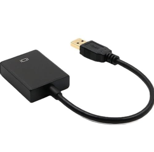 Image of Quavendrix USB 3.0 to HDMI Converter for High-Definition Video Display on External Monitors, TVs, and Projectors
