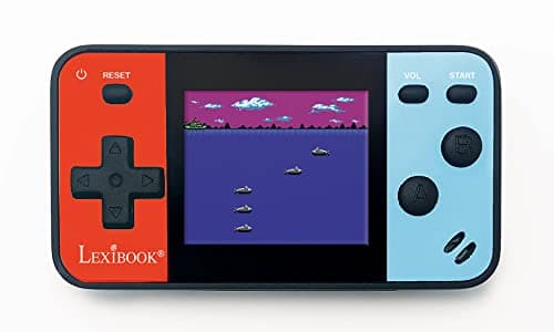 Image of Lexibook, Cyber Arcade Pocket, Portable handheld game console, 150 games, 1.8" colour LCD screen, gaming toy for kids, blue / red, JL1895
