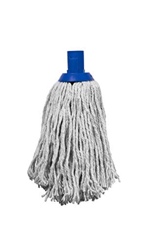 Image of Blake & White Purely Smile PY Socket Mop Head Blue | 12 oz | Pack of 10