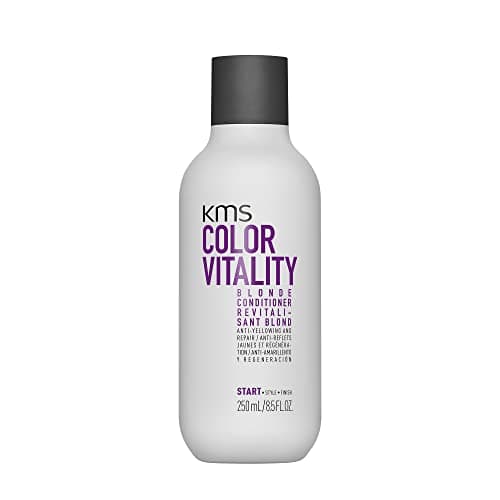 Image of KMS ColorVitality Blonde Conditioner, For Blonde Hair, Color Protection & Shine, Vegan & PETA Approved, 250ml