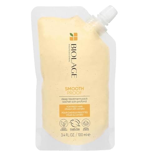 Image of Biolage ,SmoothProof ,Deep Treatment Pack ,Smoothing Deep Treatment Mask ,for Frizzy Hair 100 ml