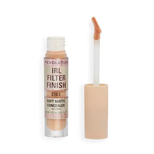 Image of Makeup Revolution, IRL Filter Finish Concealer, Medium to Full Coverage, C10.5, 6g