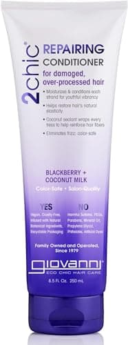 Image of Giovanni - 2Chic Repairing Conditioner 250ml - Moisturizes and Conditions - Blackberry + Coconut Milk